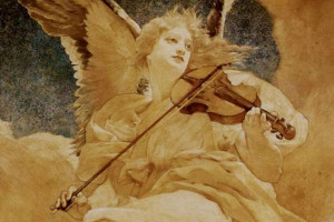 The Angel Musician, by Henri Pinta