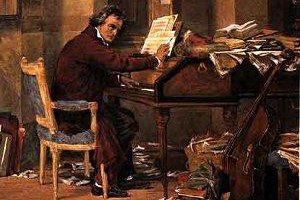Beethoven composing