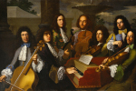 Painting of a Baroque orchestra