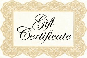 Gift certificate border