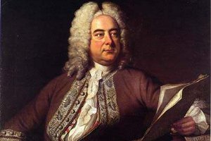 Handel composing