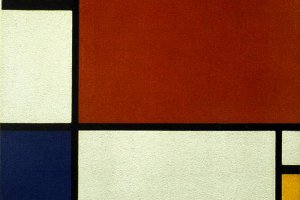 Composition II in Red, Blue, and Yellow, Mondrian, 1930